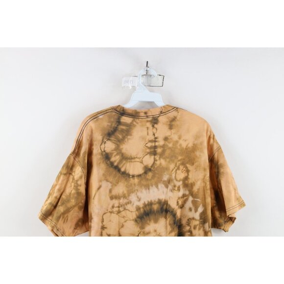 Vintage Y2K Champion Mens XL Custom Acid Wash Classic Logo Short Sleeve T-Shirt - Picture 9 of 10